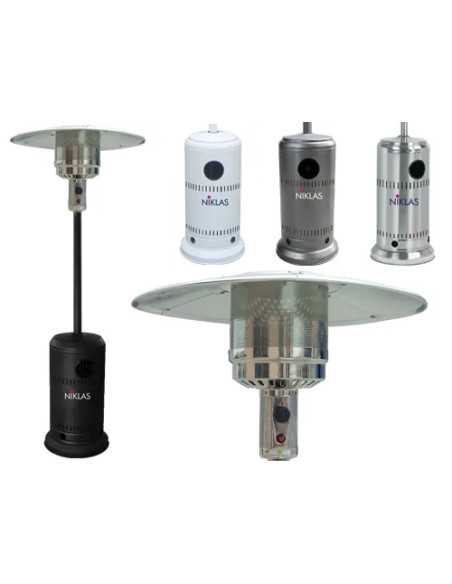 TERMOPATIO GAS NIKLAS FUNGO GRIGIO - Senza Marca | Utensili Store