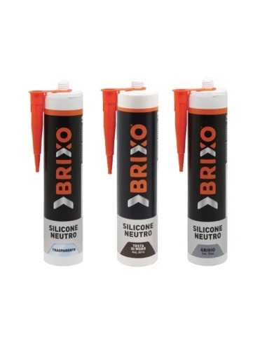 SILIC. BRIXO NEUTRO GRIGIO RAL7046 - Senza Marca | Utensili Store