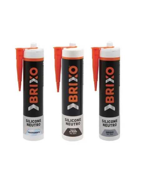 SILIC. BRIXO NEUTRO GRIGIO RAL7046 - Senza Marca | Utensili Store