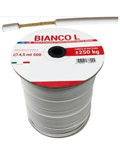 FUNE STENDIBIANCHERIA PVC BIANCONE - Senza Marca
