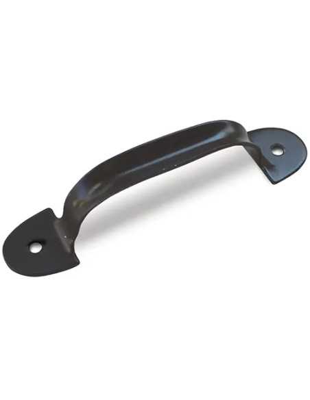 MANIGLIA STAMPATA VERNICIATO 135MM NERO IBFM 71 - IBFM | Utensili Store