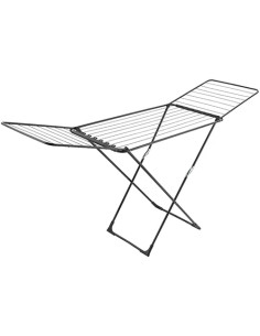 STENDIBIANCHERIA ACCIAIO NERO METALTEX FUJI ONYX - Senza Marca