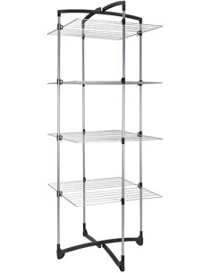 STENDIBIANCHERIA VERTICALE 4 PIANI ACCIAIO METALTEX FORTINO - Senza Marca