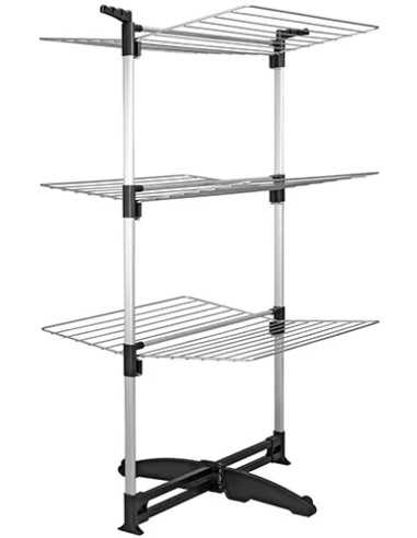 STENDIBIANCHERIA VERTICALE 3 PIANI ACCIAIO - Senza Marca | Utensili Store