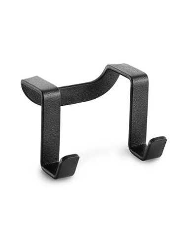 GANCIO DOPPIO METALTEX NERO - Senza Marca | Utensili Store