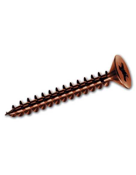 VITI PANEL TP MM 4 X 50 BRONZATE - MUSTAD | Utensili Store