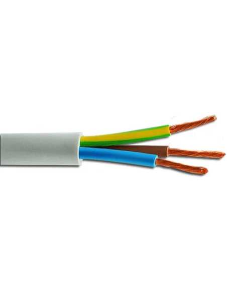 CAVO ELETTRICO SIMILGOMMA 3X0,75 BIANCO - Senza Marca | Utensili Store