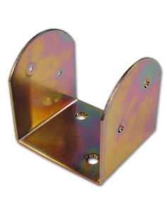 STAFFA PER TRAVI 90X90MM H 90MM TROPICALIZZATA - Senza Marca