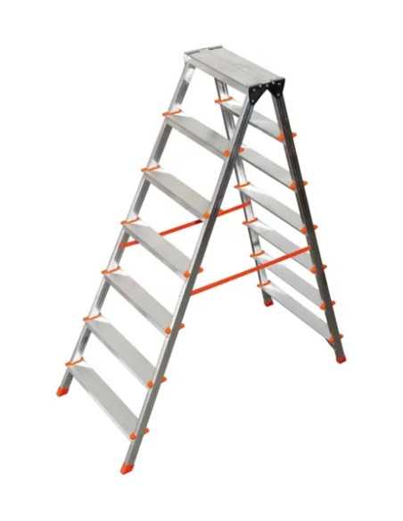 SCALA ALLUMINIO DOPPIA FILO - Senza Marca | Utensili Store