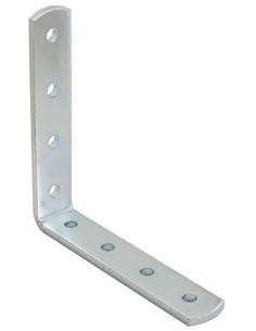 PIASTRA PIEGATA PESANTE 100X100MM L 20MM SP.4MM TROPICALIZZATA - Senza Marca