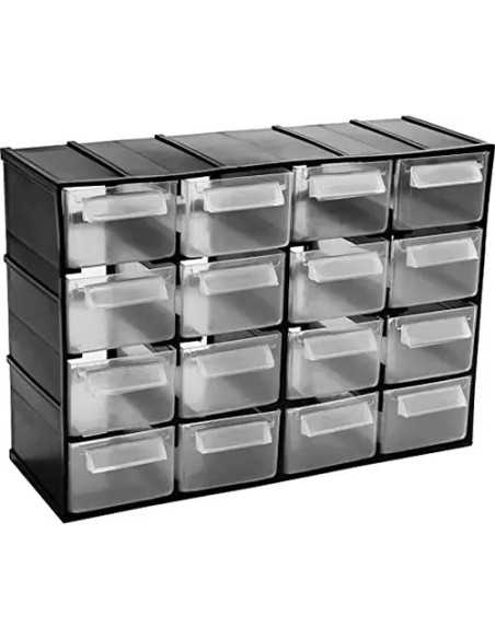 CASSETTIERA PLASTICA ECO 16 POSTI - Senza Marca | Utensili Store