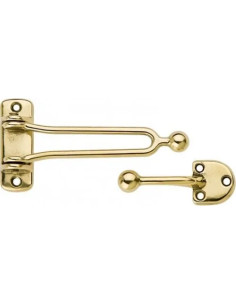 GANCIO SICUREZZA OTTONE LUCIDO 'ROMA' - Senza Marca