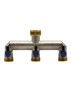 DERIVAZIONE IN METALLO A TRE VIE - LIF