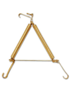 APPENDIPIATTI A MOLLA IN ACCIAIO - Senza Marca