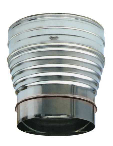 MAGGIORAZIONE PER CANNA FUMARIA ACCIAIO INOX - Senza Marca | Utensili Store