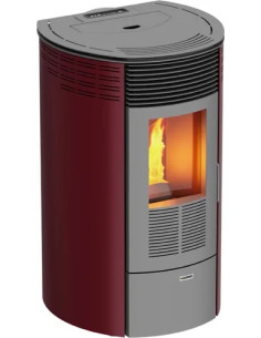 STUFA PELLET MAURER REDONDA BORDEAUX - MAURER