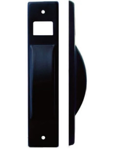 PLACCA PER AVVOLGITORE SEMINCASSO MT6 NERO - BOLIS