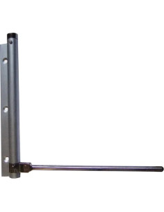 CHIUDIPORTA A MOLLA ALLUMINIO VERN. ARGENTO IBFM 088A - IBFM