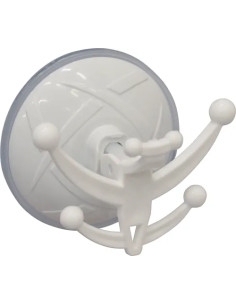 GANCIO VENTOSA A LEVA 'SUPER' BIANCO - Senza Marca