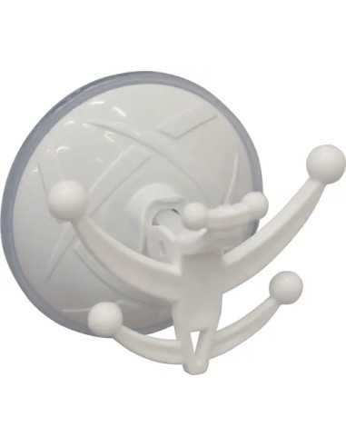 GANCIO VENTOSA A LEVA 'SUPER' BIANCO - Senza Marca | Utensili Store