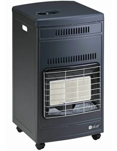 STUFA A GAS GPL GRIGIA A INFRAROSSI SICAR - Senza Marca