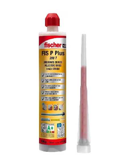 ANCORANTE CHIMICO FIS P PLUS 300T FISCHER - FISCHER | Utensili Store