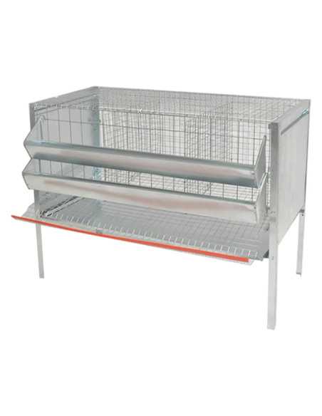 GABBIA GALLINE OVAIOLE TRE CELLE - MG GABBIE | Utensili Store