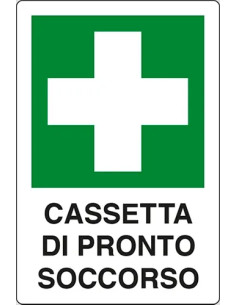 SEGNALETICA SICUREZZA CASSETTA PRONTO SOCCORSO - STAMPLAST