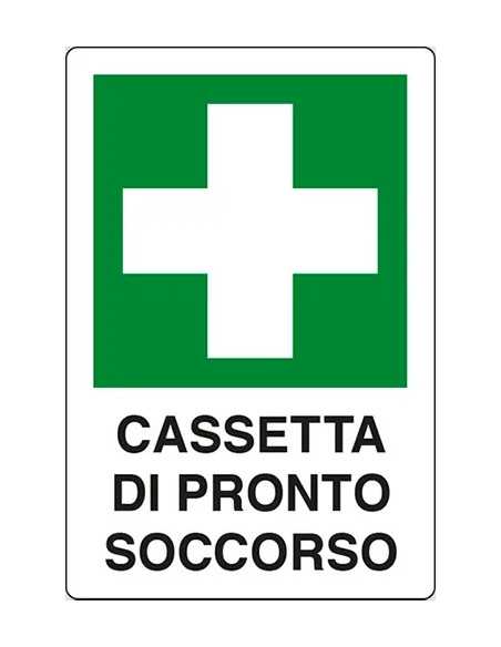 SEGNALETICA SICUREZZA CASSETTA PRONTO SOCCORSO - STAMPLAST | Utensili Store