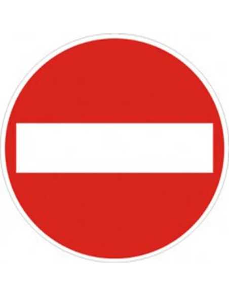 SEGNALETICA 'SENSO VIETATO' FIG 47 CERCHIO - Senza Marca | Utensili Store