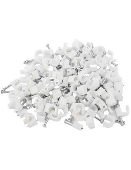 SUPPORTO FISSACAVO 10MM BIANCO - ALLFIX | Utensili Store