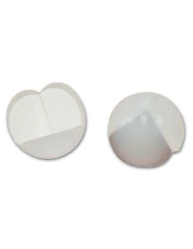 PARASPIGOLO ADESIVO SFERICO GOMMA BIANCO - Senza Marca | Utensili Store