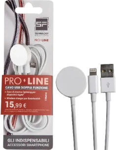CAVO SMARTPHONE USB DOPPIA FUNZIONE PROLINE - SF-SOLUTIONS