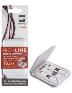 KIT ADATTATORI ALL IN PROLINE BIANCO - SF-SOLUTIONS