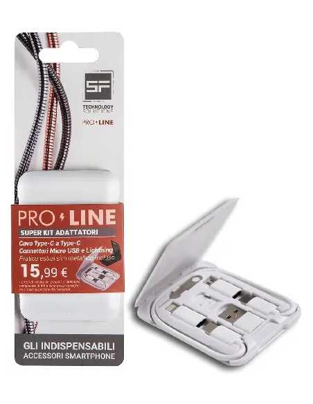 KIT ADATTATORI ALL IN PROLINE BIANCO - SF-SOLUTIONS | Utensili Store