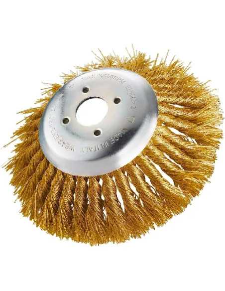 SPAZZOLA ACCIAIO PER DECESPUGLIATORE CONICA - SIT | Utensili Store
