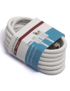 CAVO SMARTPHONE TYPE C BIANCO BASIC - SF-SOLUTIONS