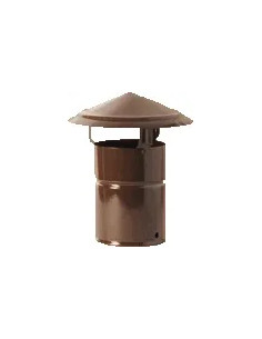 FUMAIOLO FISSO TUBO STUFA MARRONE - Senza Marca