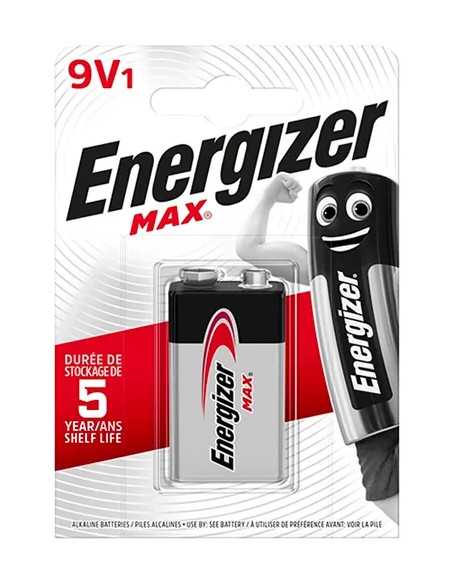 BATTERIE ENERGIZER ALKALINE 9V MAX TRANSISTOR 1604 - Senza Marca | Utensili Store