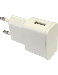ALIMENTATORE SMARTPHONE 2.1A USB BIANCO BASIC - SF-SOLUTIONS