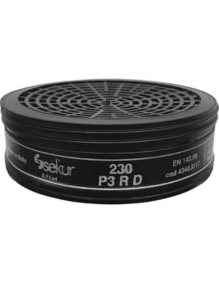 FILTRO PER MASCHERA POLIMASK GAMMA ANTIPOLVERE SERIE 230 P3 RD - Senza Marca | Utensili Store