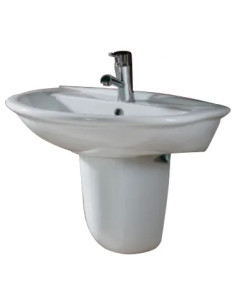 LAVABO CERAMICA SOSPESO 'KARLA'  - Senza Marca