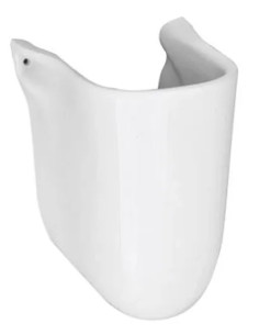 SEMICOLONNA LAVABO SERIE SOSPESA KARLA  - Senza Marca