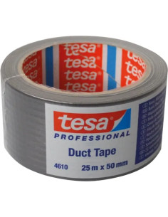 NASTRO AMERICANO IMPERMEABILE TESA BASIC DUCT TAPE GRIGIO - TESA