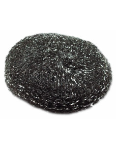 LANA ACCIAIO GRANA MEDIA IN SPUGNETTA - Senza Marca