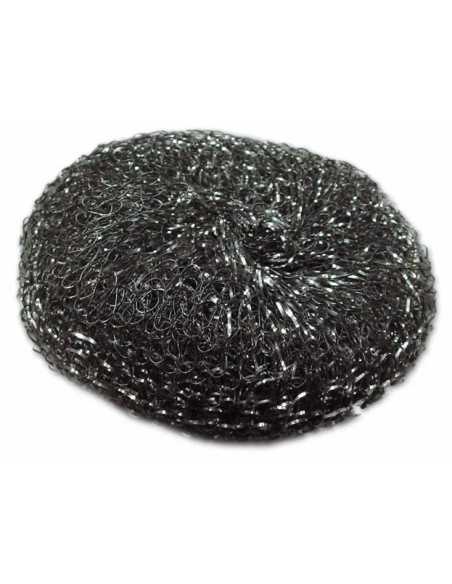 LANA ACCIAIO GRANA MEDIA IN SPUGNETTA - Senza Marca | Utensili Store