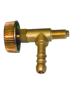 RUBINETTO A SPILLO PER FORNELLONE GPL PORTAGOMMA  - Senza Marca