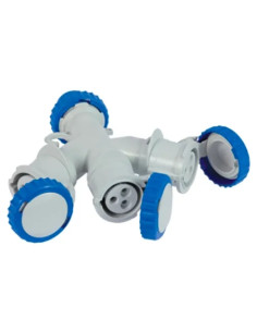 ADATTATORE INDUSTR. 1SPINA+3PRESE - FANTON