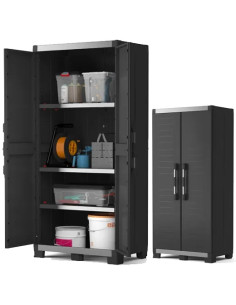 ARMADIO RESINA KETER GARAGE ALTO NERO - KETER