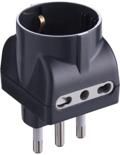 ADATTATORE TRIPLO SCHUKO - ELECTRALINE